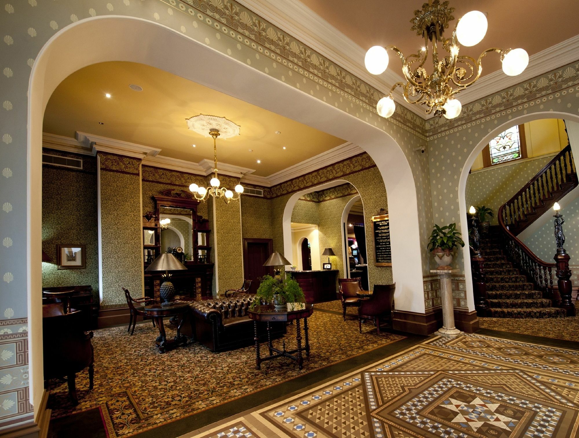 Craig'S Royal Hotel Балларат Екстер'єр фото The lobby of the hotel